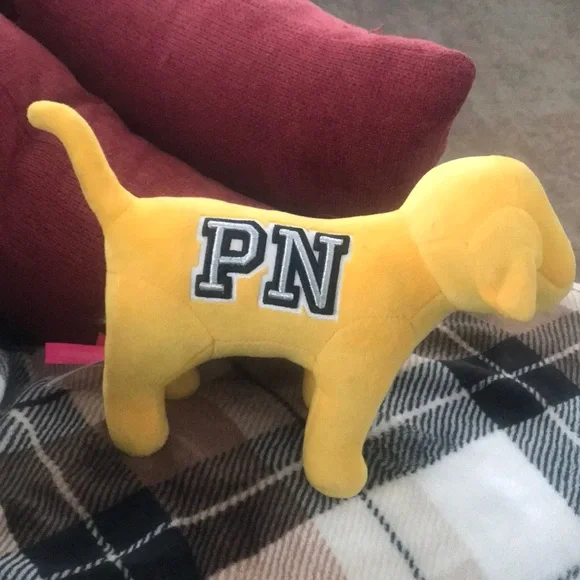 Yellow Plush Dog Toy - Picture 1 of 2